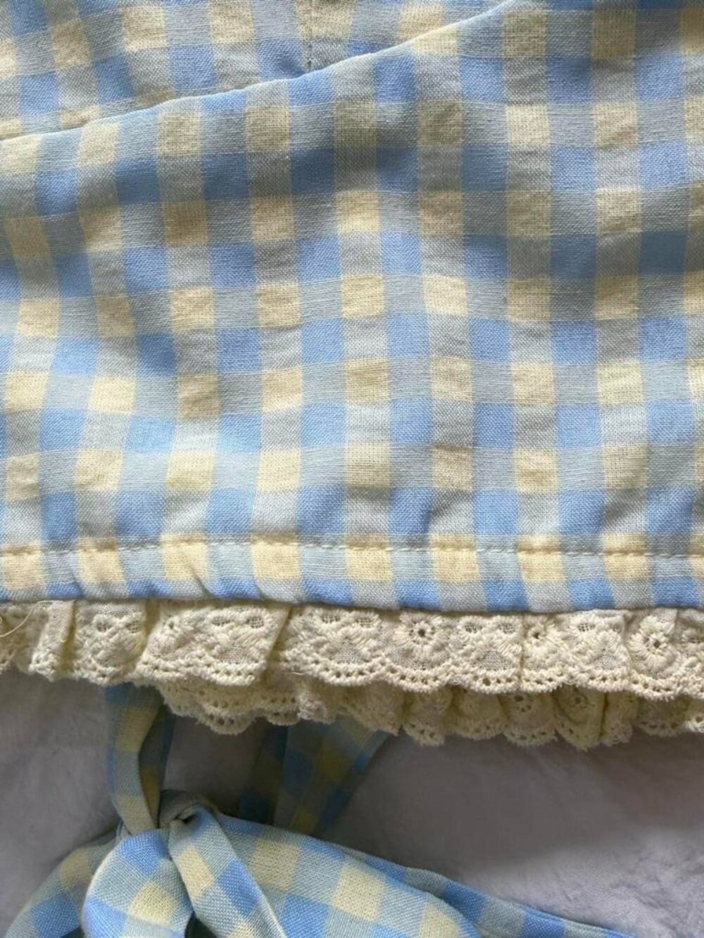 Altar'd State Women's Halter Gingham top - Picture 6 of 8